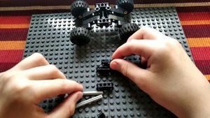 ?КАК СДЕЛАТЬ ВНЕДОРОЖНИК С ПОДВЕСКОЙ  ИЗ ЛЕГО  ТЕХНИК