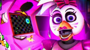 СЕКРЕТНАЯ МИНИ ИГРА с ЧИКОЙ  FNAF SECURITY BREACH #25