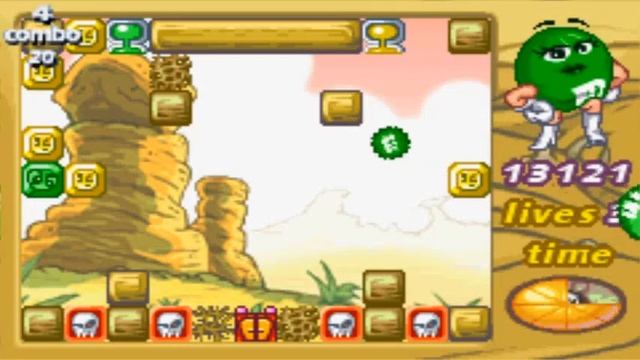 GBA games of my childhood-"M&M's Break'em" смотреть онлайн