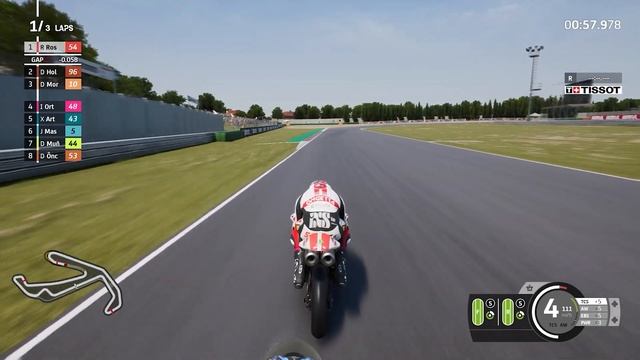 Honda NSF250RW - Riccardo Rossi | MotoGP 2023 - One Lap - Gameplay [4K60FPS]