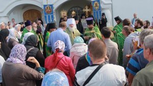 Праздник преподобного Саввы Крыпецкого в Крыпецком монастыре 10 сентября 2019 года