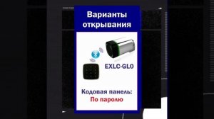 Замок на стеклянные двери EXLC-GL0