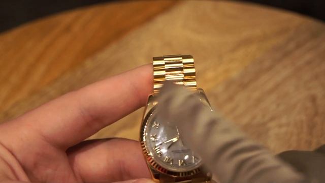Review: Rolex Day-Date 36 "President" Mother-of-Pearl 118238 смотреть онлайн