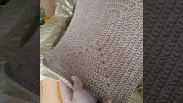 Сервировочные салфетки из джута. Упаковка