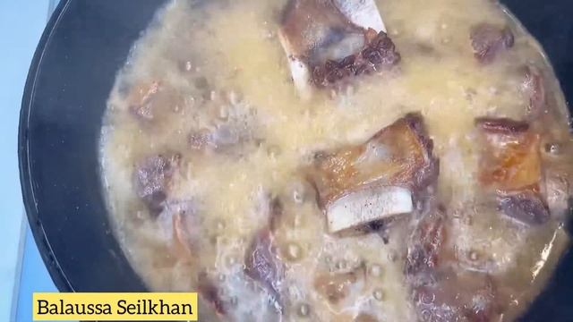 КЫЗЫЛ КУЫРДАК// БЛЮДО ПО КАЗАХСКИЙ// КАЗАКША РЕЦЕПТ #картошка