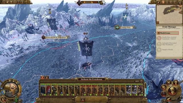 RISE PRINCE! - Total War: WARHAMMER Gameplay - Warriors of Chaos Campaign #6 (Archaon) смотреть онлайн