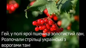 Ой, у лузі червона калина, гурт "Гайдамаки" та Тоня Матвієнко (текст, плюс для розучування, lyrics)