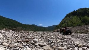 Лазаревское 2021 экскурсия на квадроциклах и баги по реке Аше