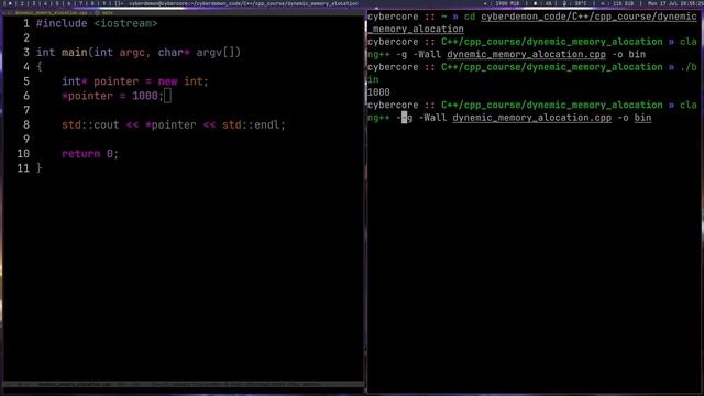 C++ понятный курс для начинающих. #14 Динамическое выделение памяти. Dynamic memory allocation. смотреть онлайн