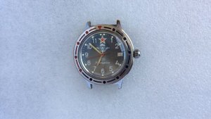 Командирские часы Амфибия ВДВ с автоподзаводом