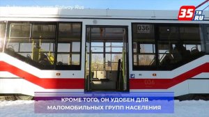Новый трамвай из Екатеринбурга будут тестировать в Череповце