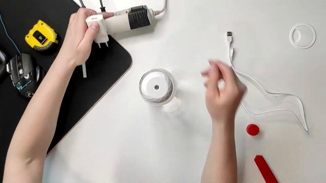 Самый маленький, дешевый и без шумный увлажнитель воздуха обзор, распаковка и отзыв