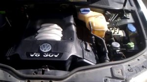 Обороты двигателя VW Passat b5+ 2.8 V6