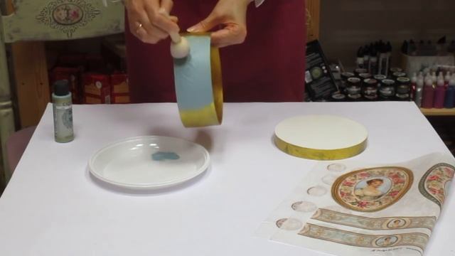 How to decorate a box decoupage Tutorial DIY смотреть онлайн