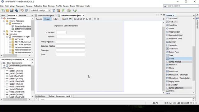 Conexion Base de Datos Access con Java Netbeans segunda parte смотреть онлайн