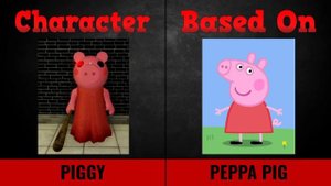 Piggy Skins vs Peppa Pig Characters UPDATED PIGGY 2 CHAPTER 3!