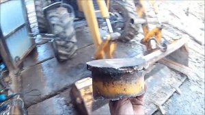 Ремонт фронтального погрузчика экскаватора ДЭМ-114