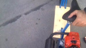 Самодельный мотосамокат Вариант 2