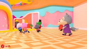 Wolfoo Family play Four Colors Playhouse Challenge 🌈 Funny Stories For Kids | Wolfoo Kids Songs