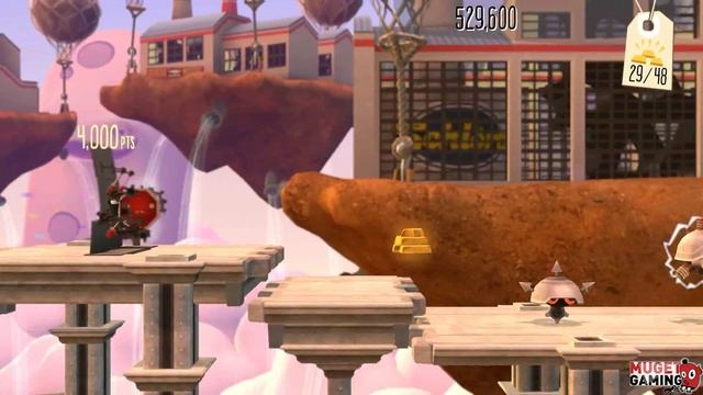 bit trip Runner 2 Walkthrough Gameplay Perfect Run [HD] Level The Key vault - The Gusty Bellows смотреть онлайн