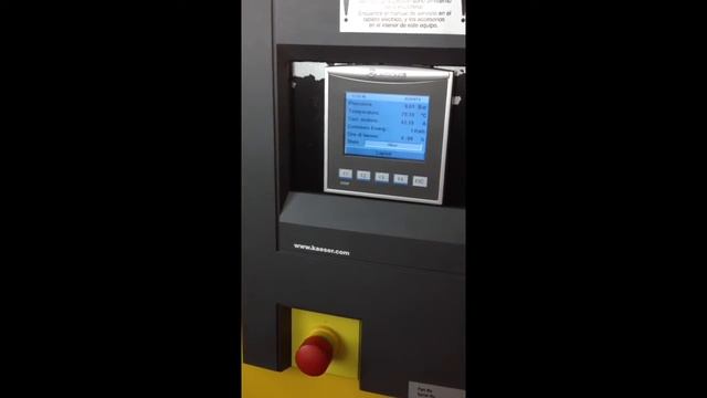 ESK EVO V.Sw 101, installato su Kaeser 22kw смотреть онлайн