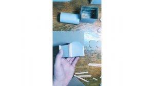 Новогодний паровозик своими руками из картона. Новогодний декор для комнаты.