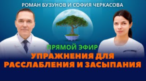 Релаксационные техники для сна гипноз, медитация, ASMR Роман Бузунов и София Черкасова