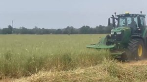 John deere 6215r + John Deere F310R + John Deere 730