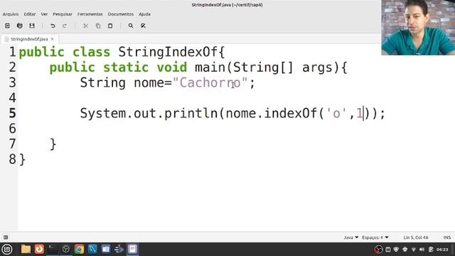 Certificação Java 17 - String indexOf смотреть онлайн