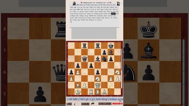 Titled Tue 7th Mar Early - Round 10 || Hikaru Nakamura vs Gata Kamsky - March 7, 2023