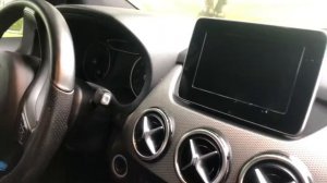 Mercedes B 180 w246 2016 обзор интерьера салона