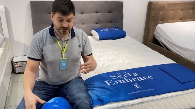 Обзор матраса Serta Embrace Liberty смотреть онлайн