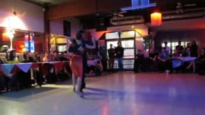 Magdalena Gutierrez & German Ballejo  ~ Tango Club Milonga