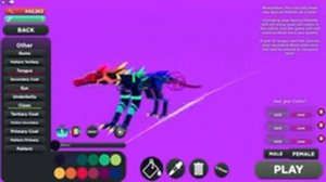 Pastel and Vivid Rainbow Skins [Creatures of Sonaria - Roblox]