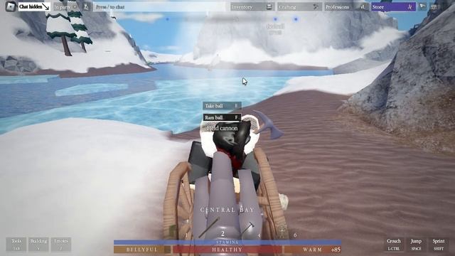 Roblox Northwind - Using the cannon смотреть онлайн