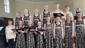 Детский церковный хор "Лампада". Тихоновская воскресная школа Покровского прихода г.Апшеронска.