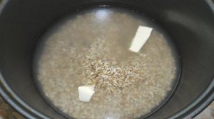 Перловая каша со сливочным маслом в мультиварке