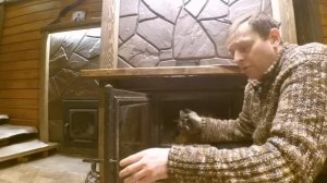 Камин. Коптится стекло . Подробно о решении проблемы !