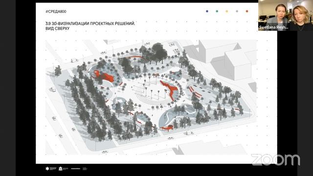 Презентация предварительной концепции развития площади Жукова в рамках программы #Среда800 смотреть онлайн