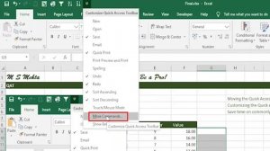 TOP 10 EXCEL TIPS TO INCREASE YOUR PRODUCTIVITY -Hindi / English- #1 QAT- Quick Access Toolbar