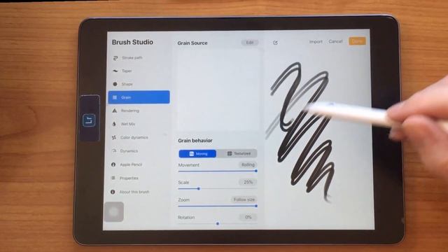 Procreate 5 - Make a Double Line Brush - Create a brush that draws parallel lines смотреть онлайн
