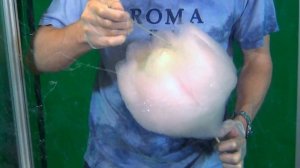 Цветок из сахарной ваты, пять слоев. Москва.