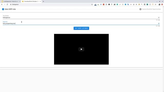 LinkSignal Free Backlink Checker SEO Tool смотреть онлайн