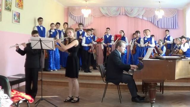 a070_Л.Боккеріні: «Менует» – дует флейтистів ЛДДШМ №10 смотреть онлайн