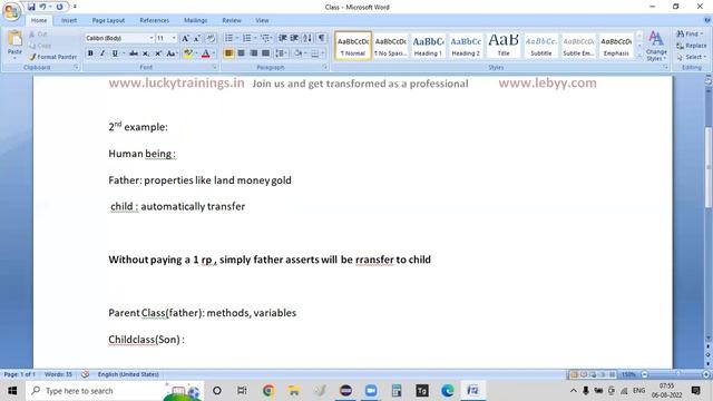 Inheritance with examples Part 1|| Java Tutorial for Beginners in Telugu