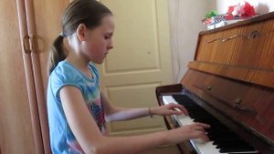 "Менуэт" Л. Моцарт Фортепиано 4 класс Татьяна Катусова