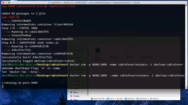 Create docker image and upload to docker hub