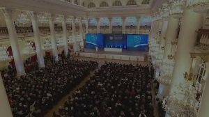 Владимир Путин выступил на заседании XII съезда Федерации независимых профсоюзов России 4.04.2024