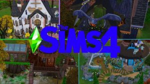 🔝5 - Лучшие дома для ВЕДЬМЫ 🧙🏻♀️🔮│СС [The Sims 4]