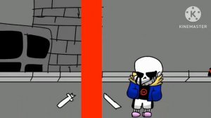 DUST! Sans VS KILLER Sans [Remake!] | Fan Dub | Original by @Quadanimation223